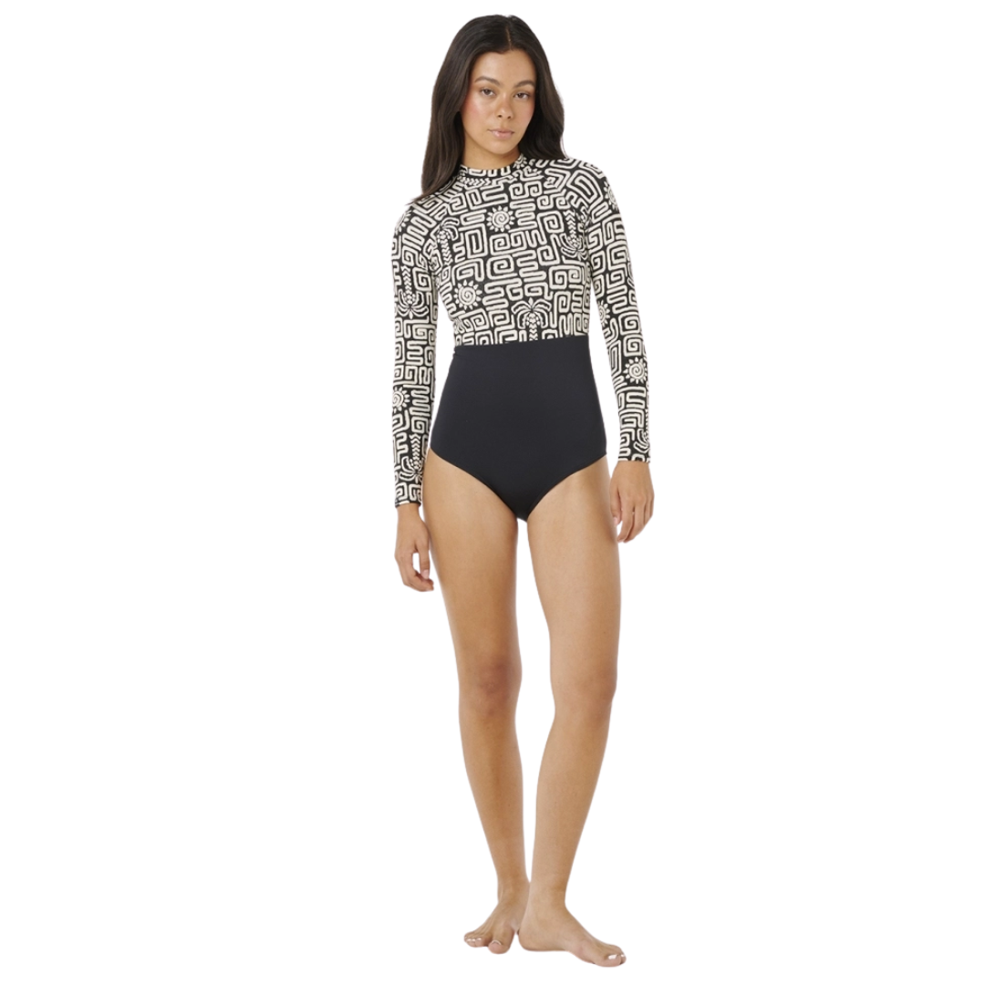 Ripcurl Maiô Para Surf Lycra - Sunset Jacquard
