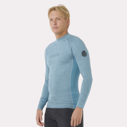 Ripcurl Long Sleeve Lycra UV Protection - Dawn Patrol - Storm Blue