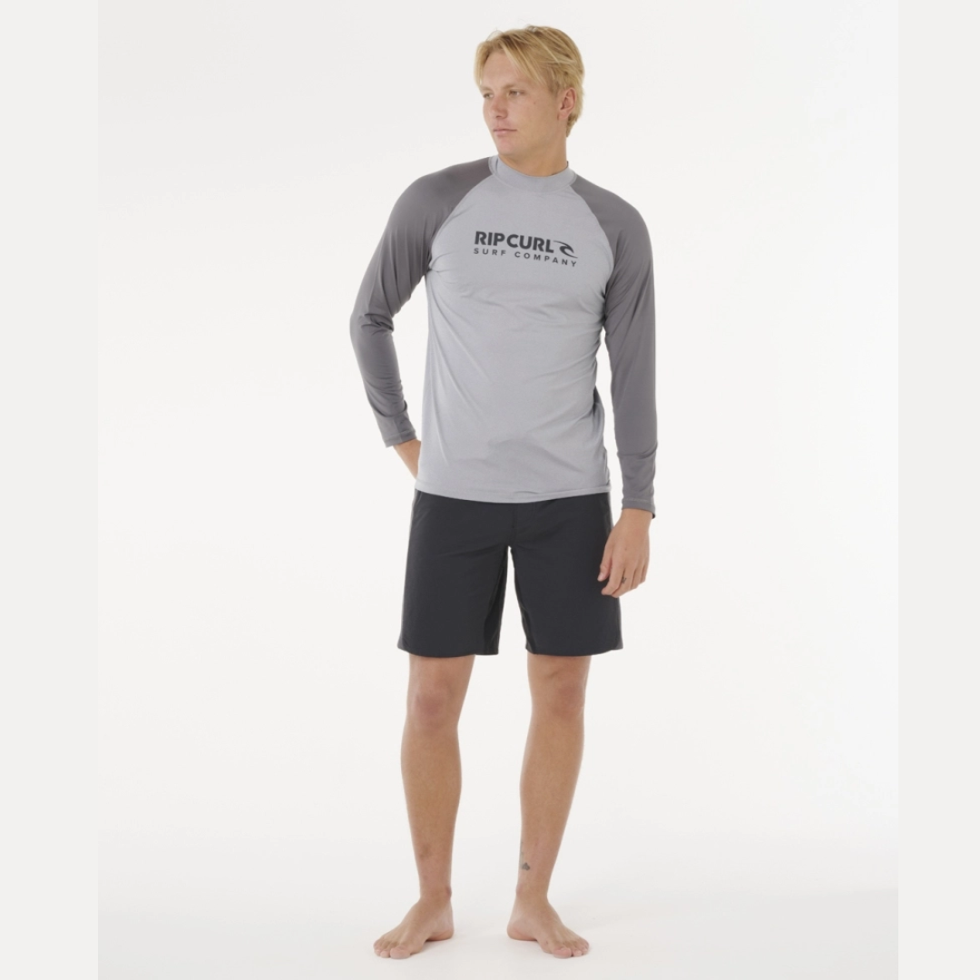 Ripcurl Lycra Manga Comprida Proteção UV - Dawn Patrol - Grey Marble