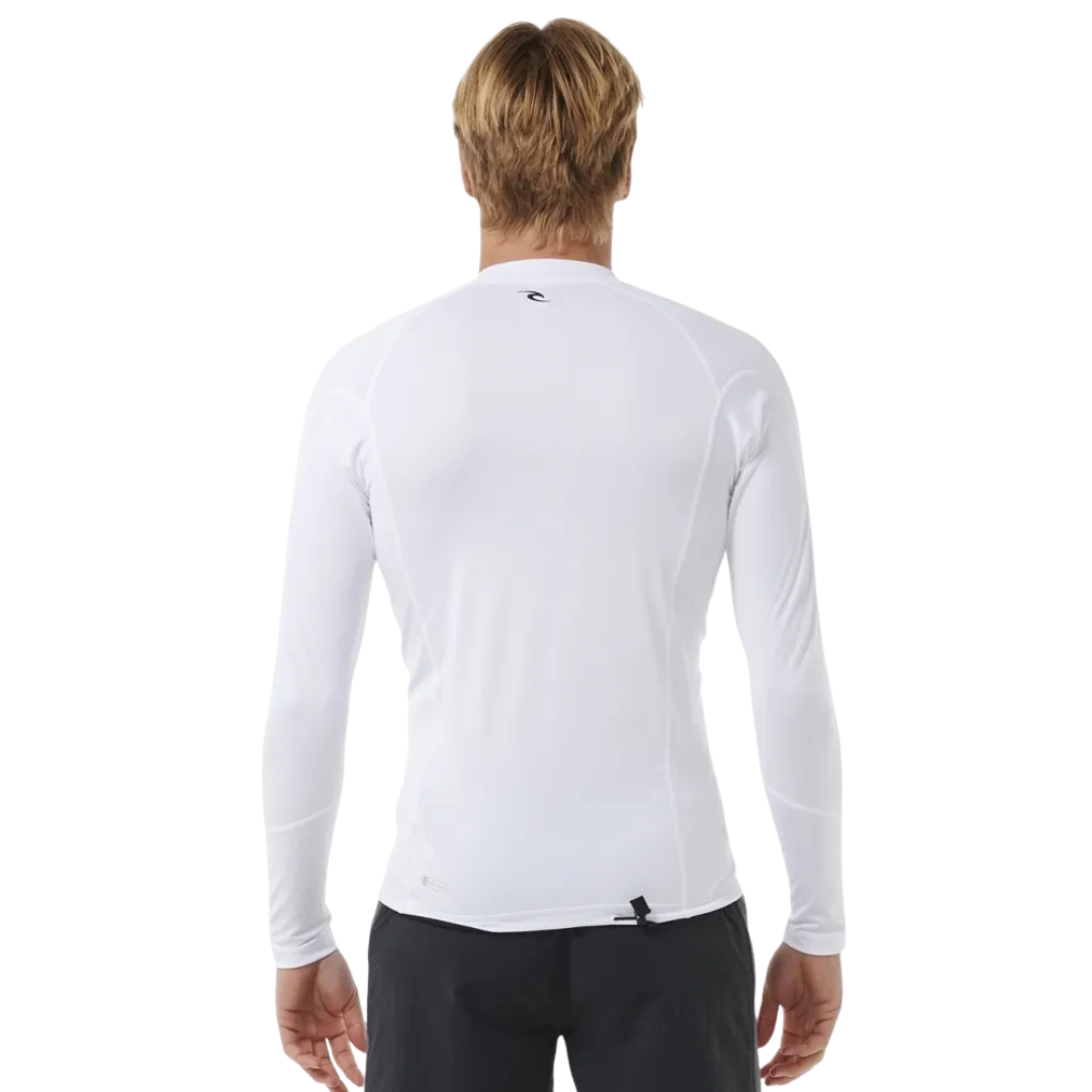 Ripcurl Lycra Manga Comprida Proteção UV - Stack White