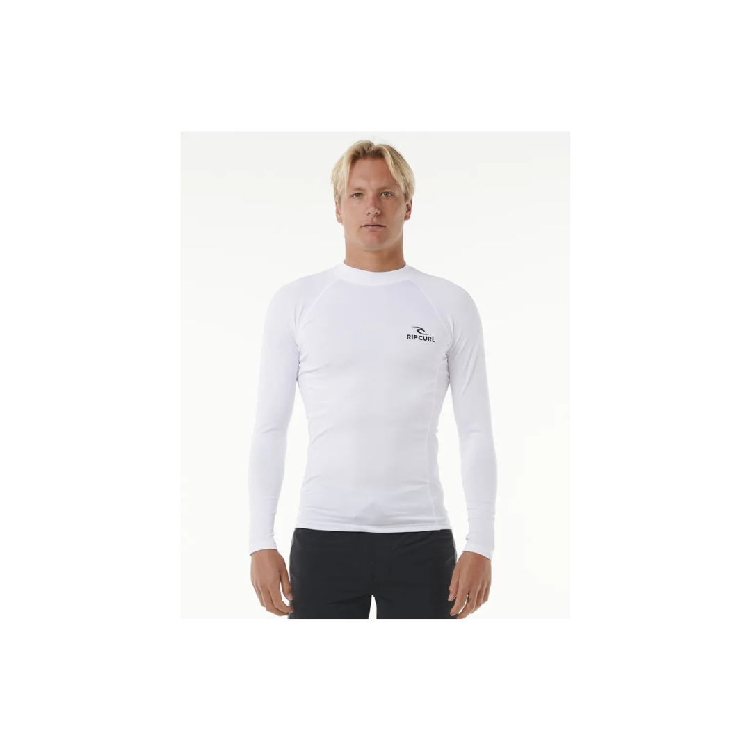 Ripcurl Lycra Manga Comprida Proteção UV - Stack White
