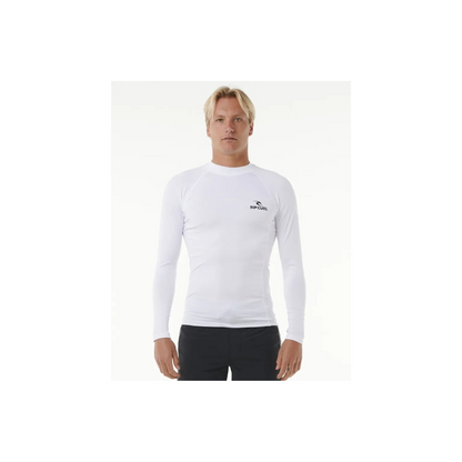 Ripcurl Long Sleeve Lycra UV Protection - Stack White