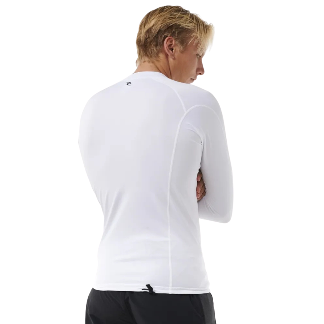 Ripcurl Lycra Manga Comprida Proteção UV - Stack White