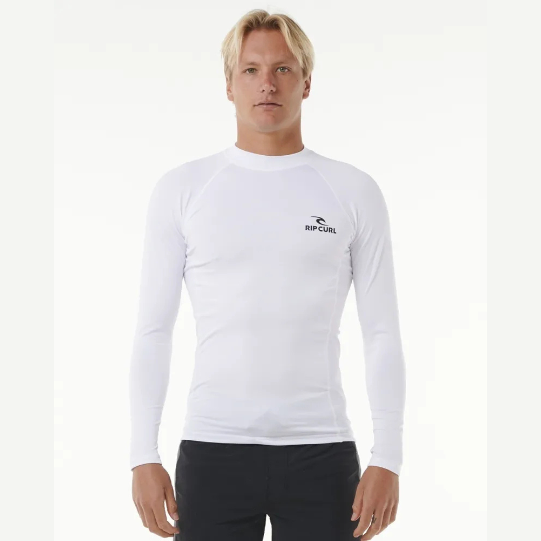 Ripcurl Lycra Manga Comprida Proteção UV - Stack White