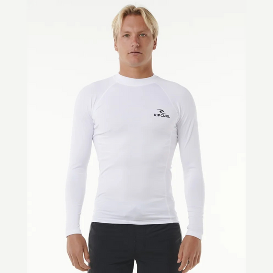 Ripcurl Long Sleeve Lycra UV Protection - Stack White
