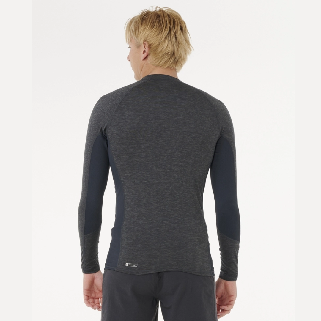 Ripcurl Lycra Manga Comprida Proteção UV - Dawn Patrol - Black Marble
