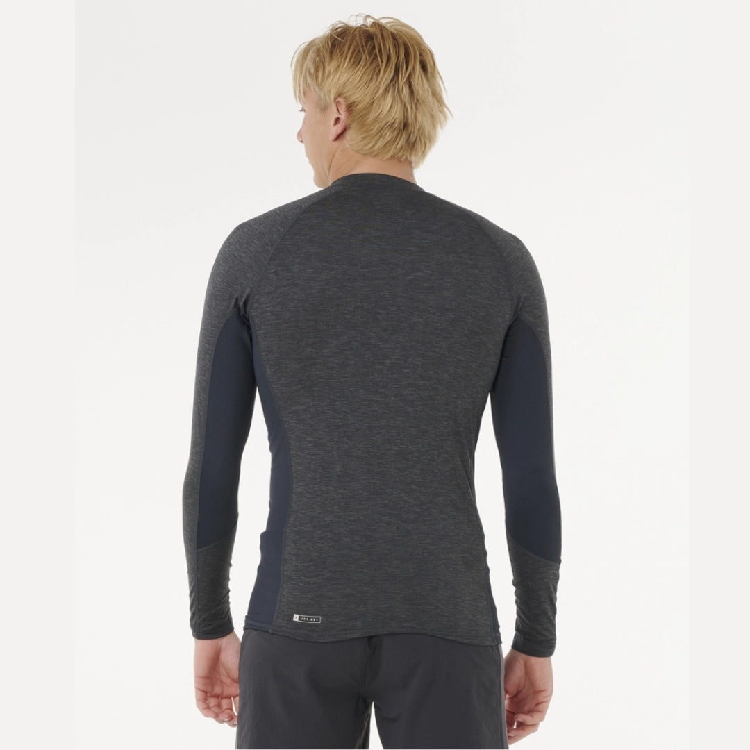 Ripcurl Lycra Manga Comprida Proteção UV - Dawn Patrol - Black Marble