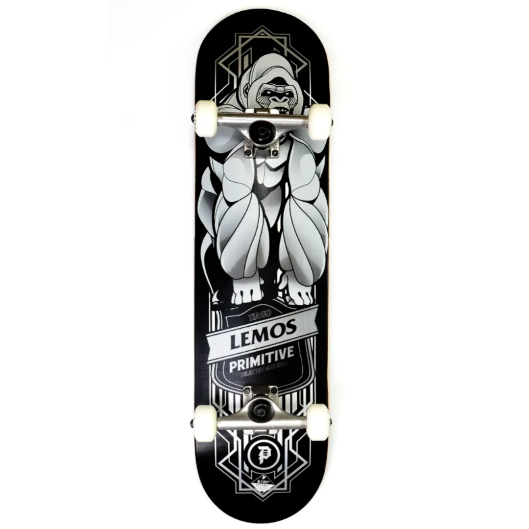 Skate Maple Infantil Montado Iniciante Primitive - Lemos Gorilla