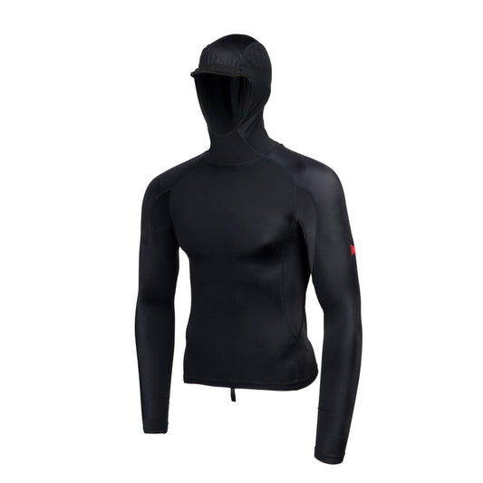 Lycra Rashguard Florence Marine X Utility Pocket com Capuz - Preto
