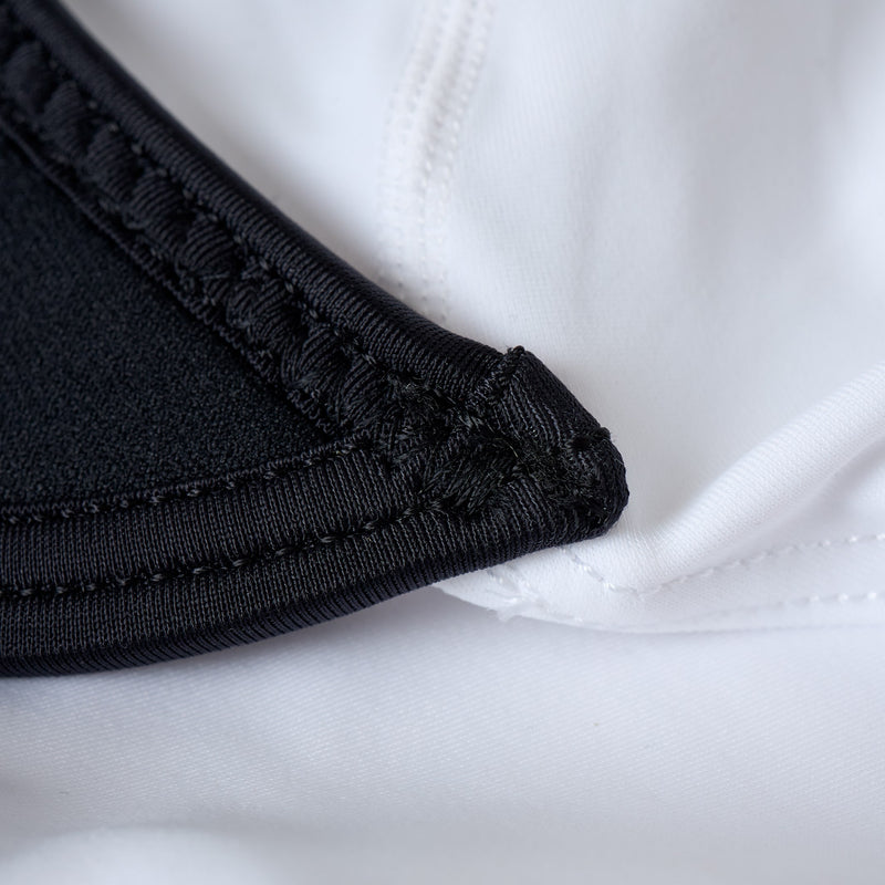 Lycra Rashguard Florence Marine X Utility Pocket com Capuz - Branco
