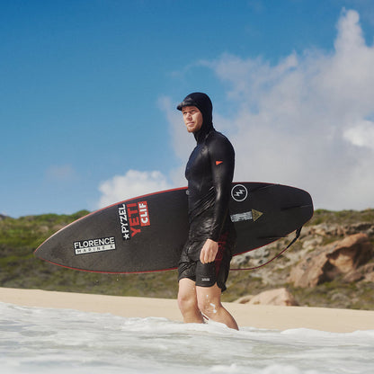 Lycra Rashguard Florence Marine X Standard com Capuz - Preto