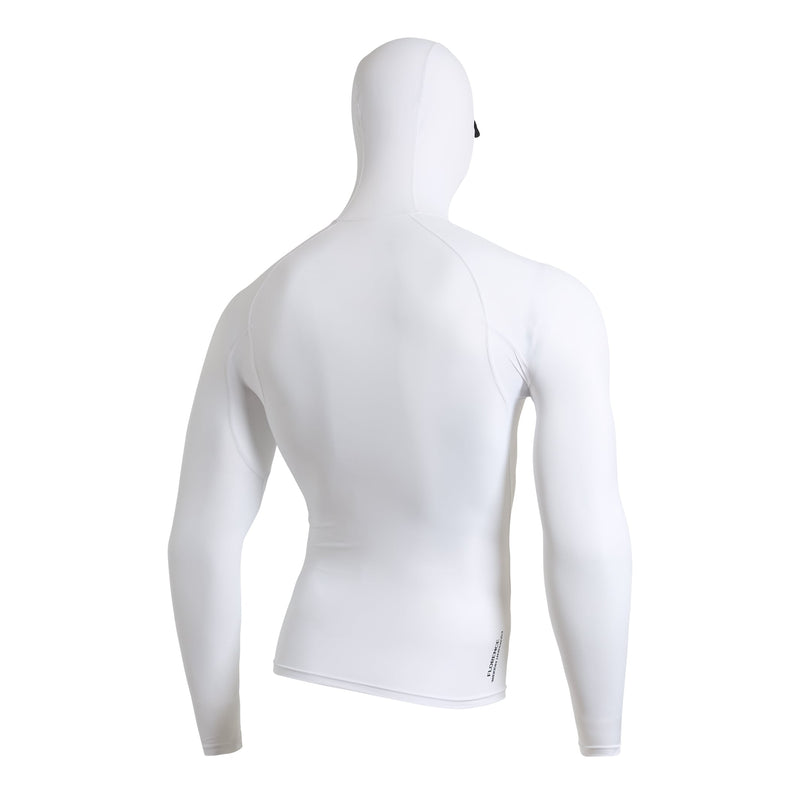 Lycra Rashguard Florence Marine X Standard com Capuz - Branco