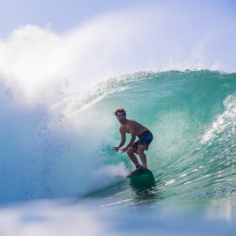 Quilha FCS II Mason Ho Signature PC AirCore Triquilhas Preto e Amarelo