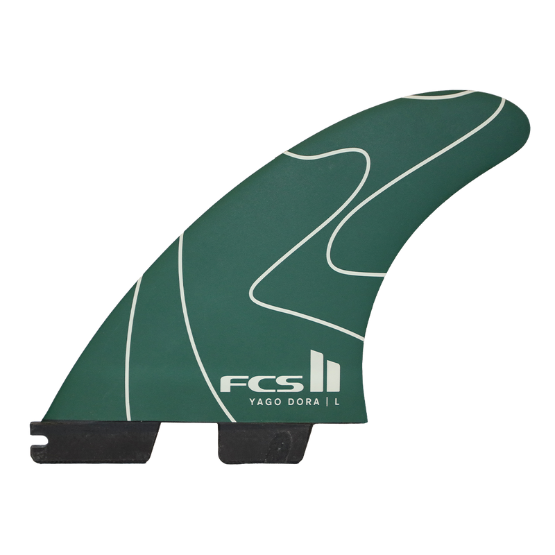 Quilha FCS II Yago Dora Signature PC Triquilhas Pulse Green