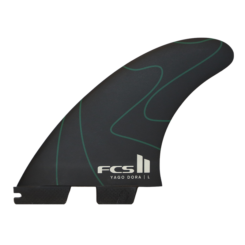 Quilha FCS II Yago Dora Signature PC Triquilhas Pulse Green