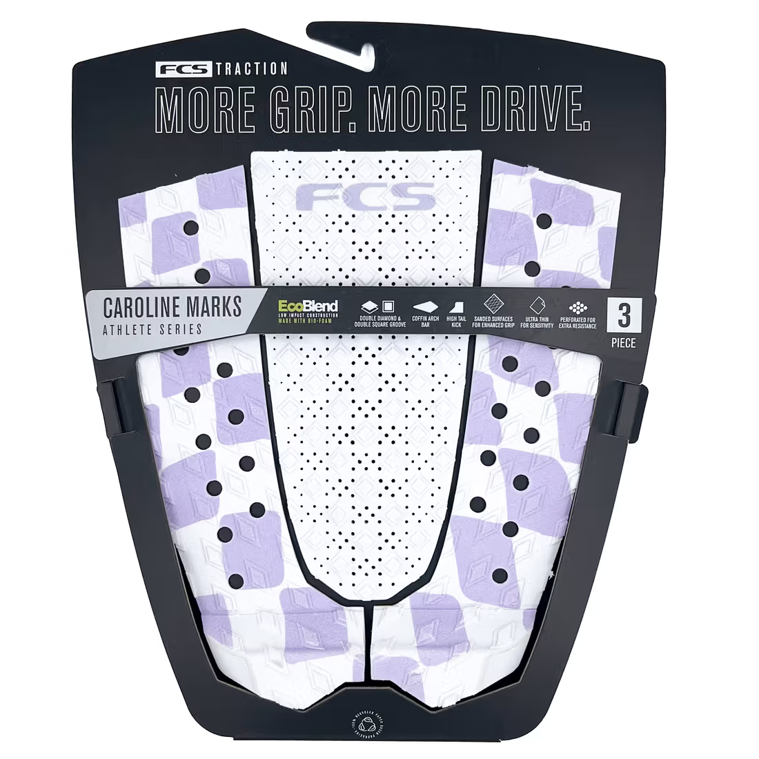 FCS Caroline Marks Deck - Lavender / White