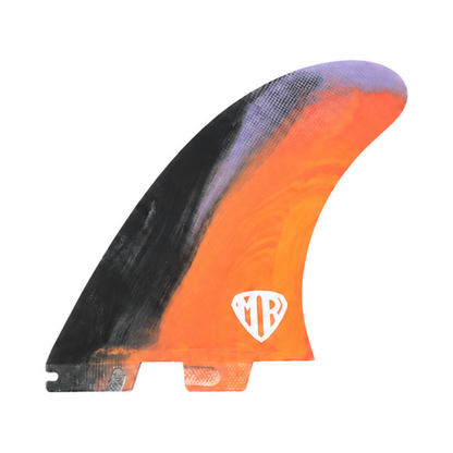Quilha Biquilha FCS II MR Twin + Stablizer - Rainbow