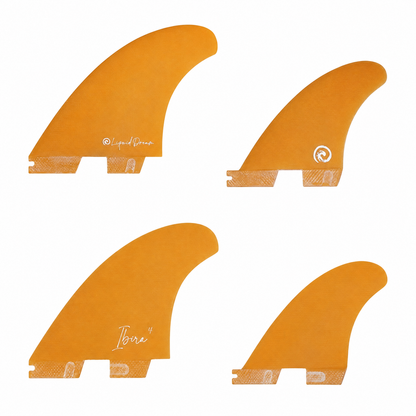 Quilha Liquid Dreams Ibira Quad FCS II - Laranja
