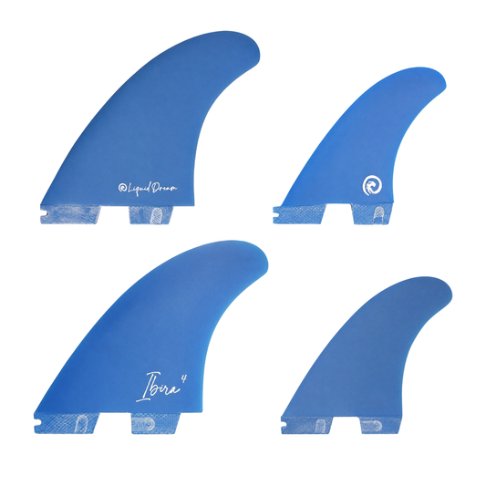 Quilha Liquid Dreams Ibira Quad FCS II - Azul