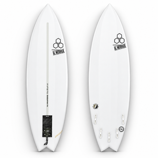 Prancha Channel Islands Better Everyday Spine-Tek Branca - frente e fundo