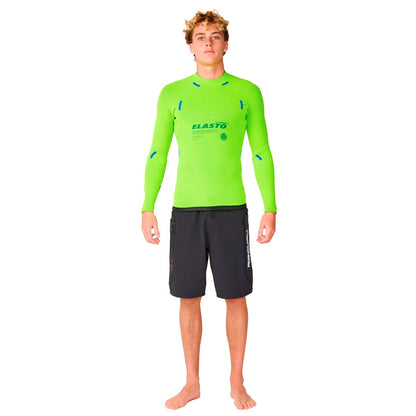 Jaqueta Neoprene Rip Curl Elasto LS 1.5mm - Preto