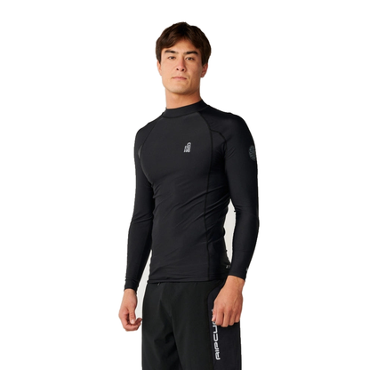 Rip Curl Camiseta UV S-Series UPF Performance Manga Longa Black