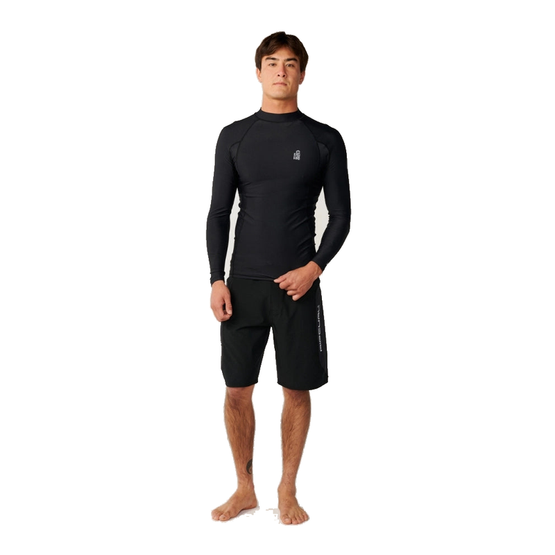 Rip Curl Camiseta UV S-Series UPF Performance Manga Longa Black