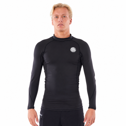 Rip Curl Jaqueta Thermopro Masculina Manga Longa Zip Free Black