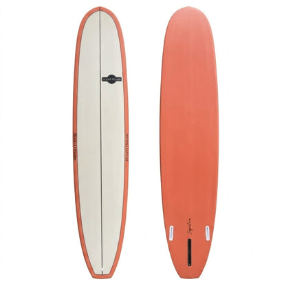 Red EPS Longboard Surfboard with Stringer