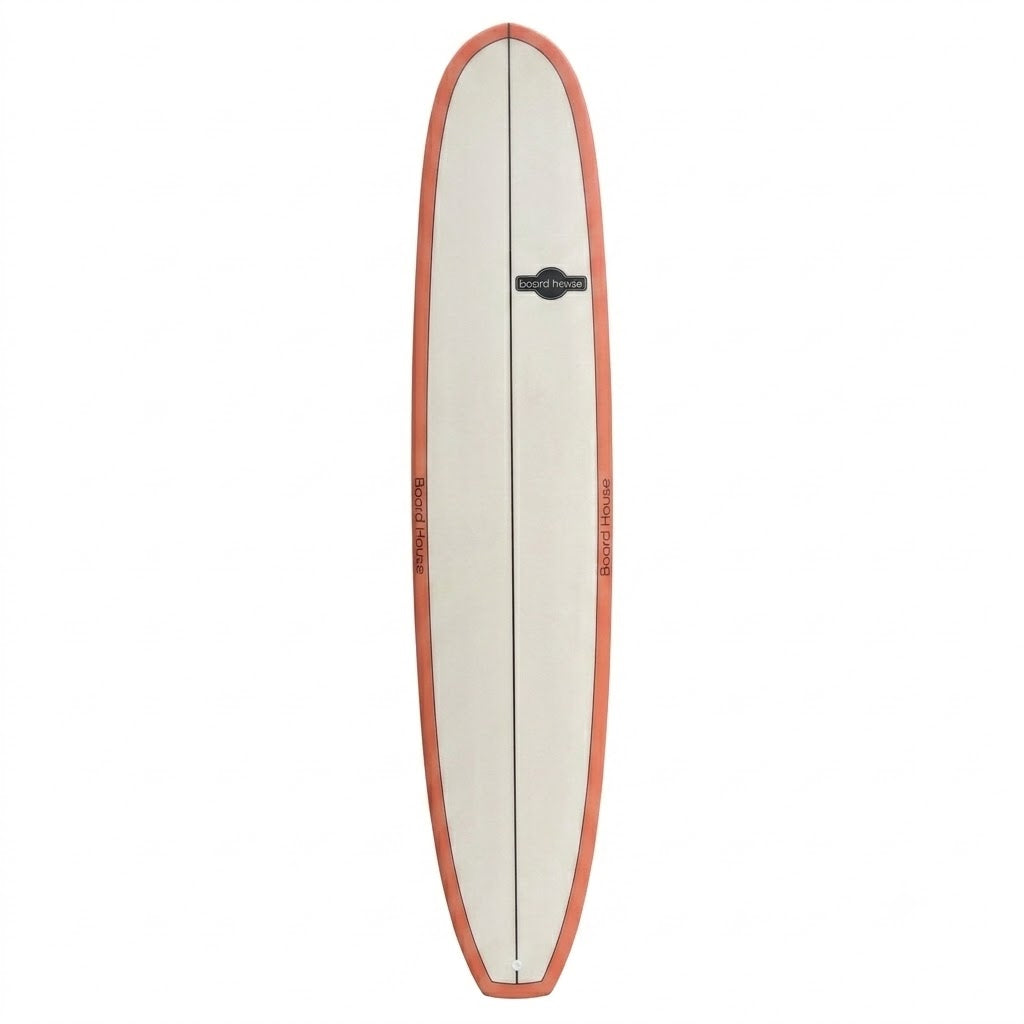 Red EPS Longboard Surfboard with Stringer