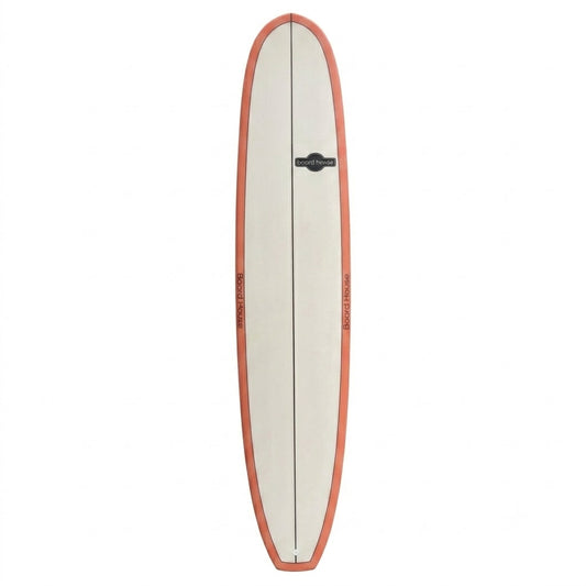 Red EPS Longboard Surfboard with Stringer